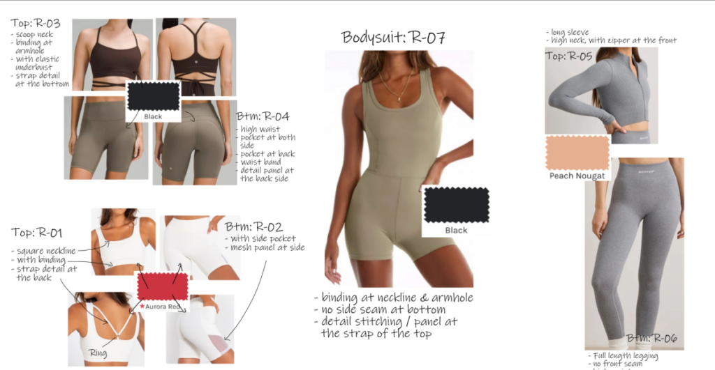 activewear manufacturer